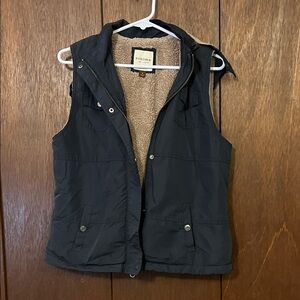 Sonoma Tan and Black Textured Fabric Removable HOOD